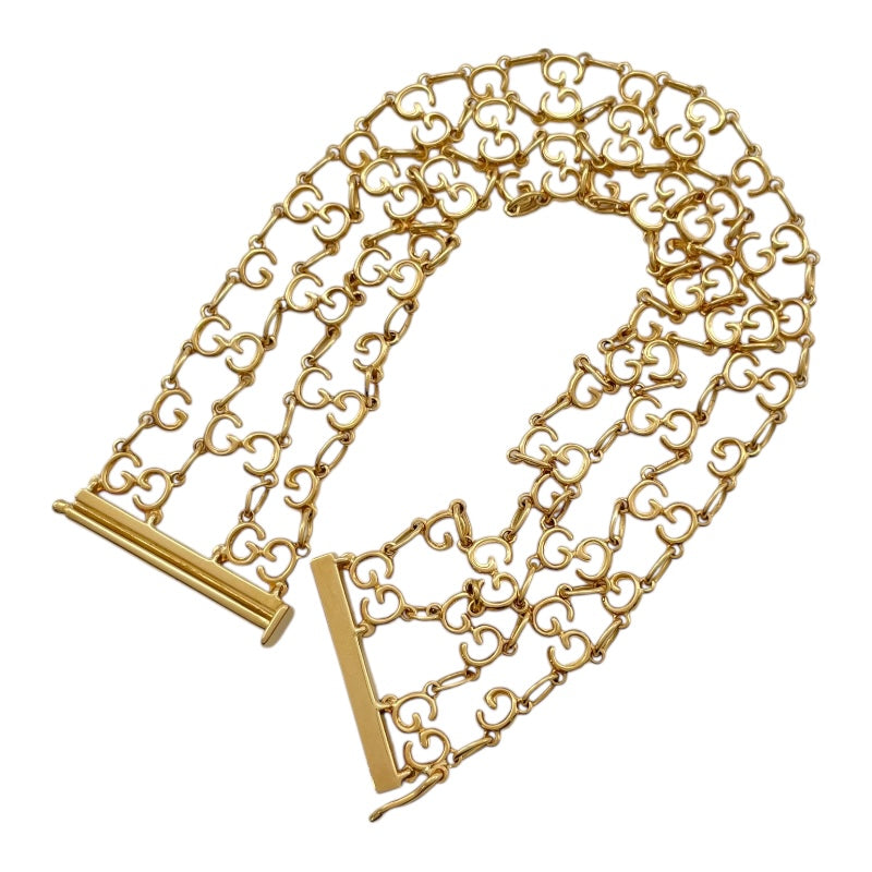 グッチ GUCCI GGブレスレット イエローゴールド 750 ジュエリー