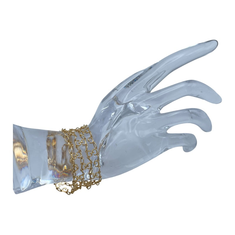 グッチ GUCCI GGブレスレット イエローゴールド 750 ジュエリー