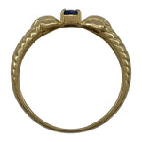 クリスチャン・ディオール Christian Dior サファイアリング ゴールド 750 サファイア ジュエリー