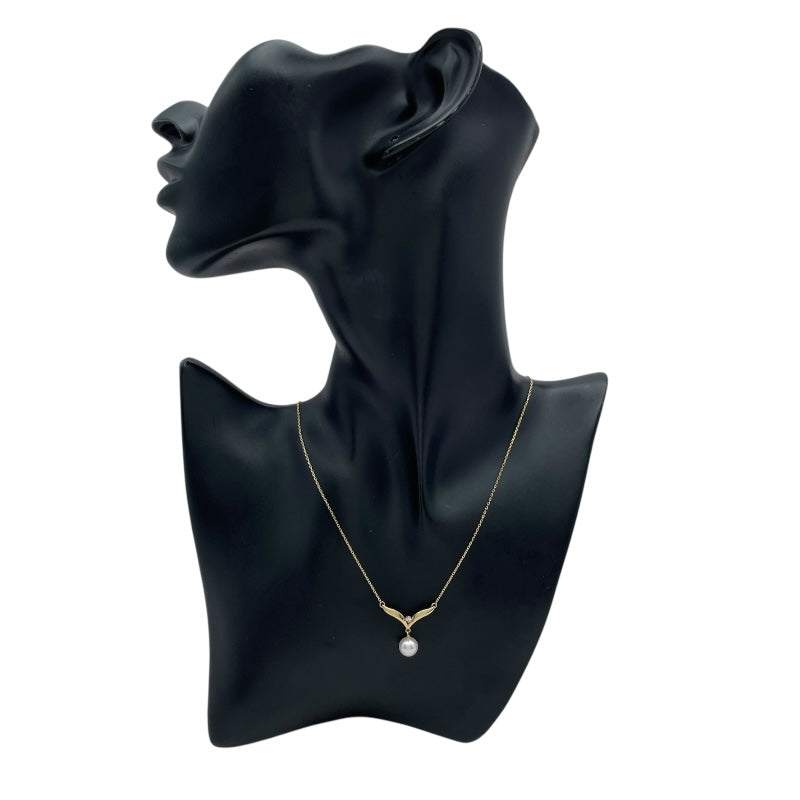 ミキモト MIKIMOTO ネックレス ゴールド K18 ダイヤモンド ジュエリー