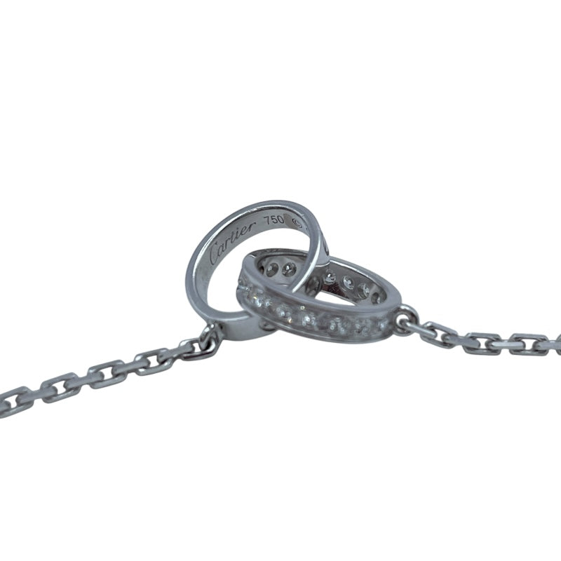カルティエ Cartier ベビーラブダイヤネックレス ホワイトゴールド 750 ジュエリー