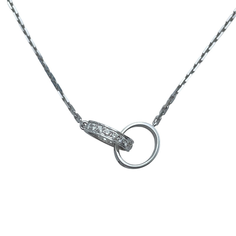 カルティエ Cartier ベビーラブダイヤネックレス ホワイトゴールド 750 ジュエリー