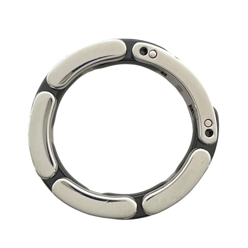 シャネル CHANEL ウルトラ コレクション リング #49(9号) K18WG ブラックセラミック ダイヤモンド ジュエリー