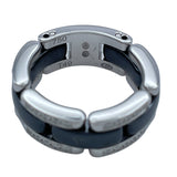 シャネル CHANEL ウルトラ コレクション リング #49(9号) K18WG ブラックセラミック ダイヤモンド ジュエリー