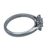 ティファニー TIFFANY＆CO バターカップリング プラチナ Pt950 #50 ダイヤモンド ジュエリー