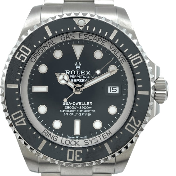 ロレックス ROLEX ディープシー ランダムシリアル 136660 ブラック SS 自動巻き メンズ 腕時計