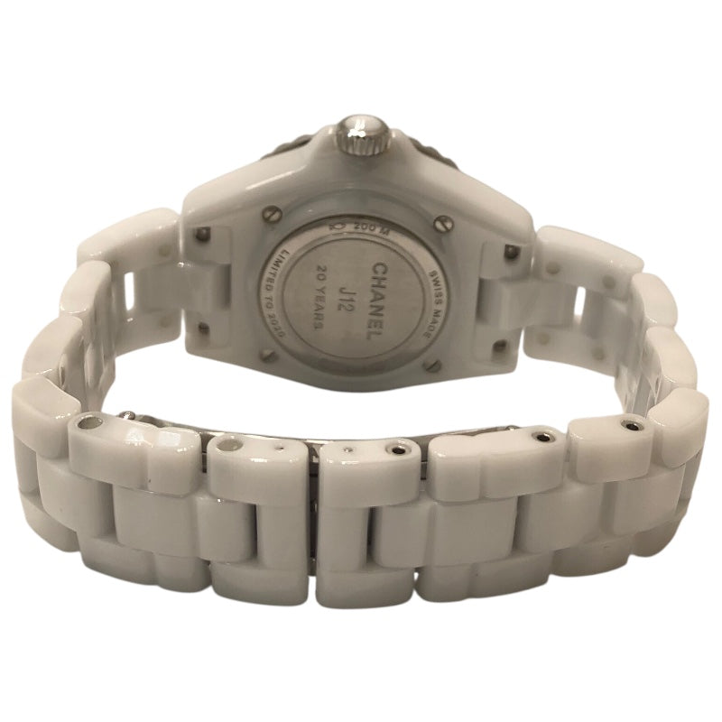 シャネル CHANEL J12　33mm　世界2020本限定 H6477 ホワイト セラミック レディース 腕時計