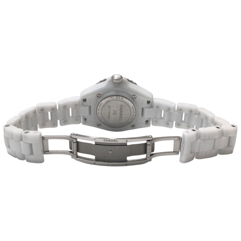 シャネル CHANEL J12　33mm　世界2020本限定 H6477 ホワイト セラミック レディース 腕時計