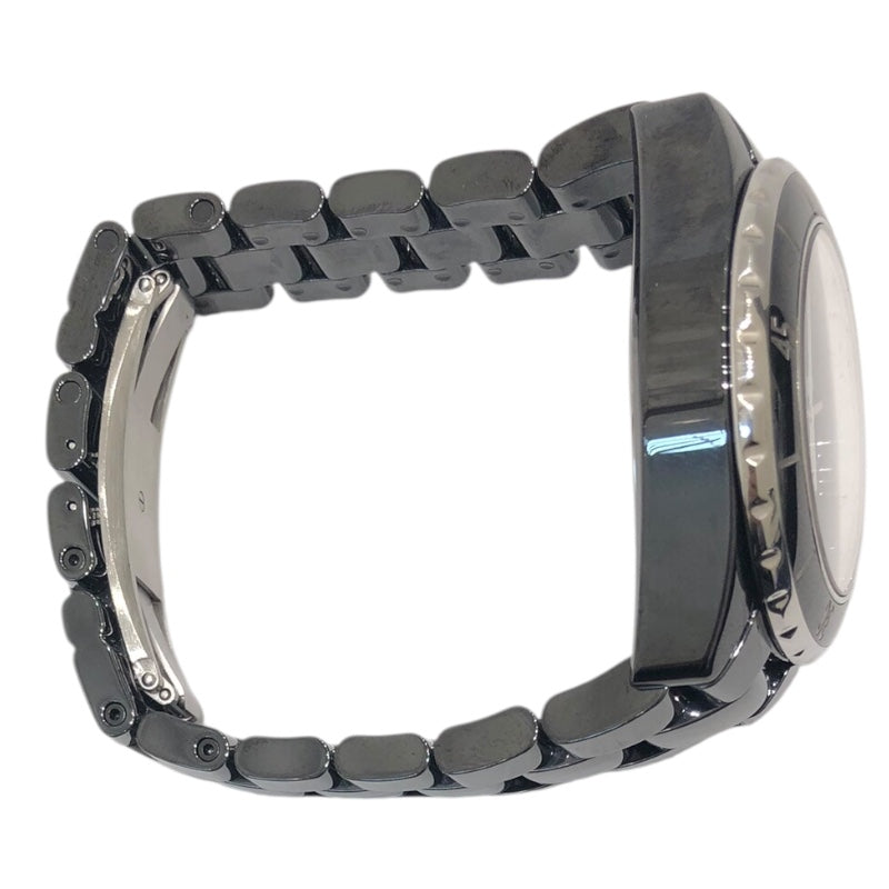 シャネル CHANEL J12　クロノグラフ　41mm H0940 ブラック セラミック メンズ 腕時計