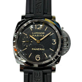 パネライ PANERAI ルミノールマリーナ1950　3デイズ　アッチャイオ PAM00422 ブラック SS/ラバーベルト メンズ 腕時計