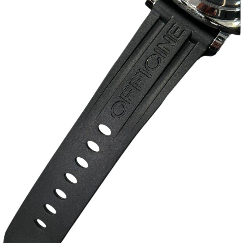 パネライ PANERAI ルミノールマリーナ1950　3デイズ　アッチャイオ PAM00422 ブラック SS/ラバーベルト メンズ 腕時計