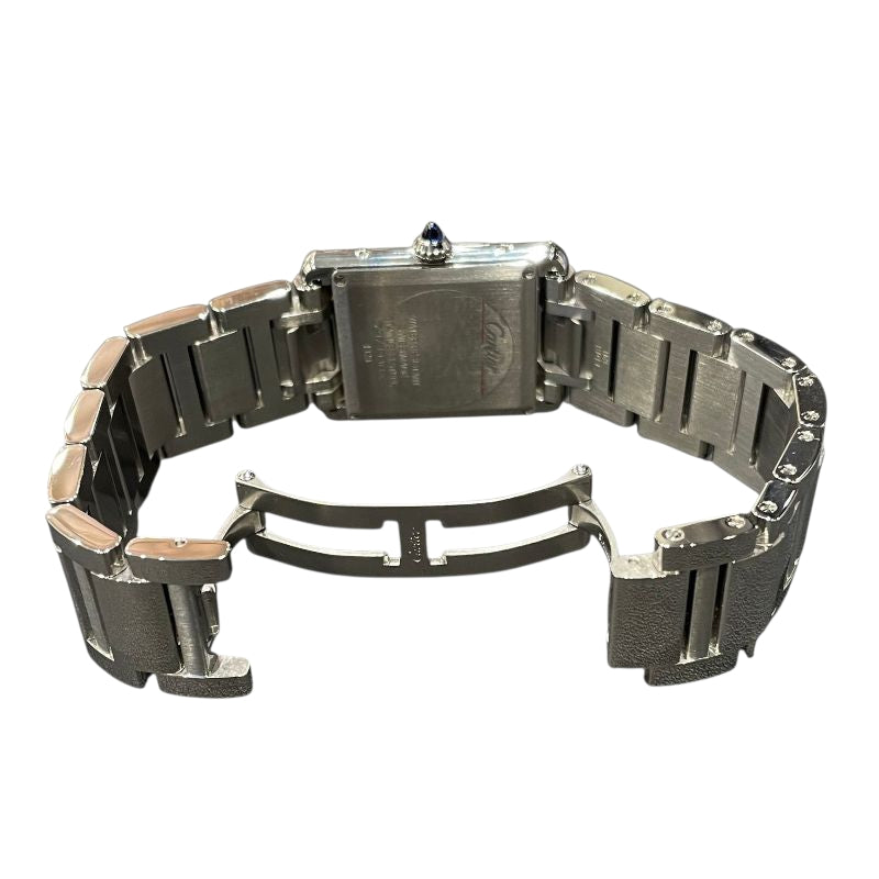 カルティエ Cartier タンクマスト LM WSTA0052 ホワイト SS ユニセックス 腕時計