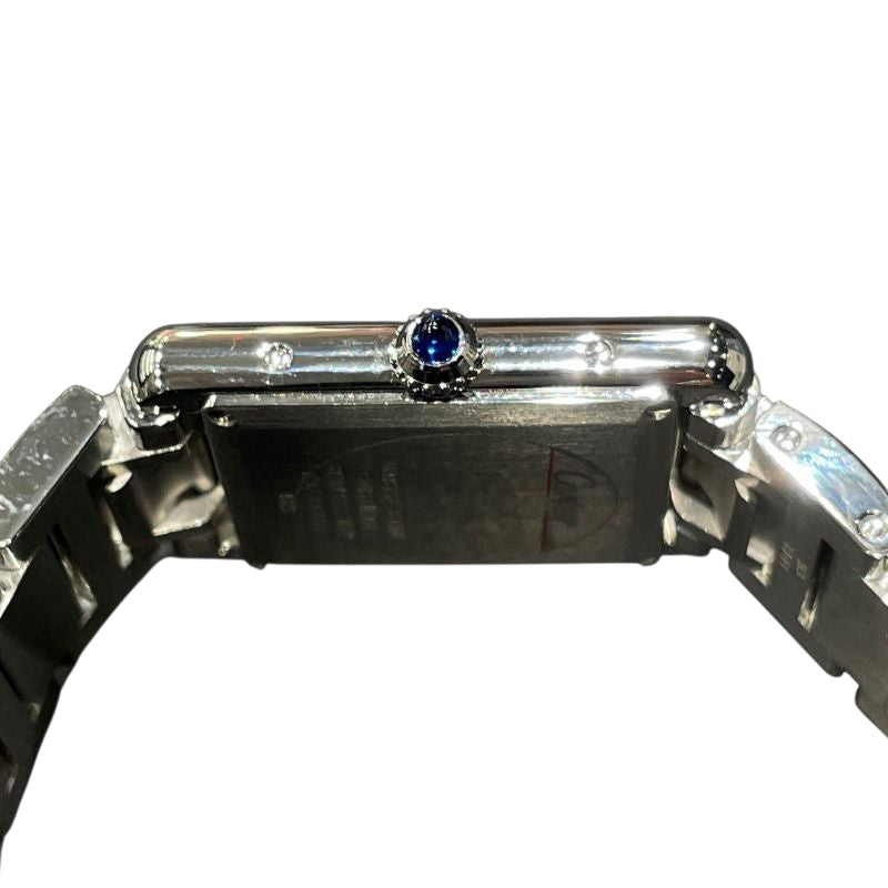 カルティエ Cartier タンクマスト LM WSTA0052 ホワイト SS ユニセックス 腕時計