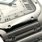 カルティエ Cartier サントス ドゥ カルティエ LM WSSA0009 ホワイト SS メンズ 腕時計