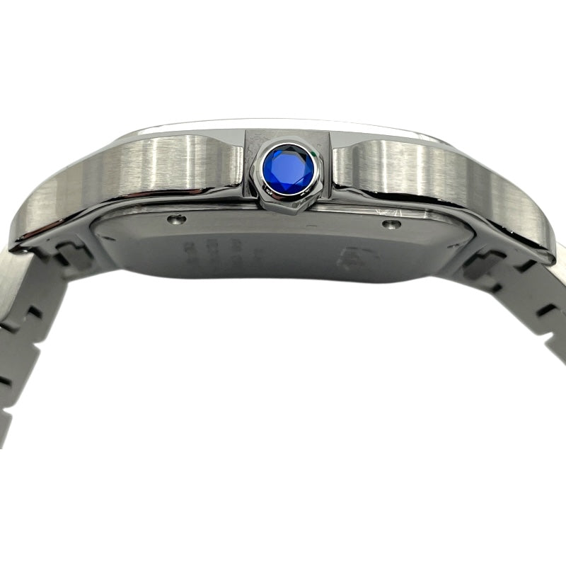 カルティエ Cartier サントス ドゥ カルティエ LM WSSA0009 ホワイト SS メンズ 腕時計