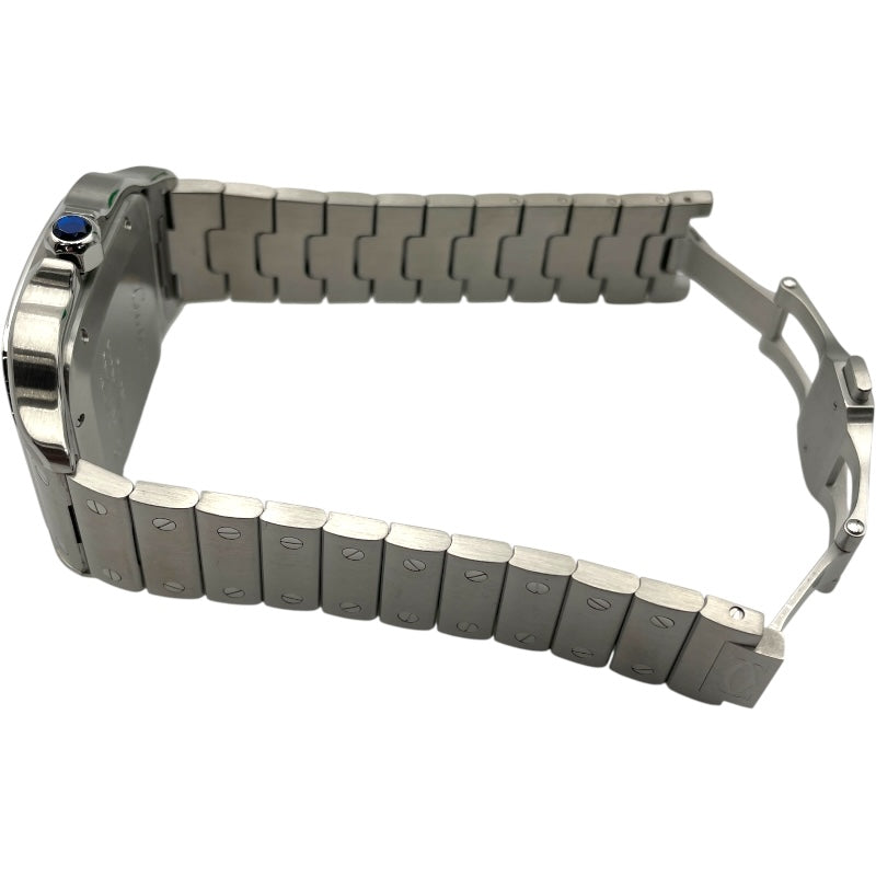 カルティエ Cartier サントス ドゥ カルティエ LM WSSA0009 ホワイト SS メンズ 腕時計