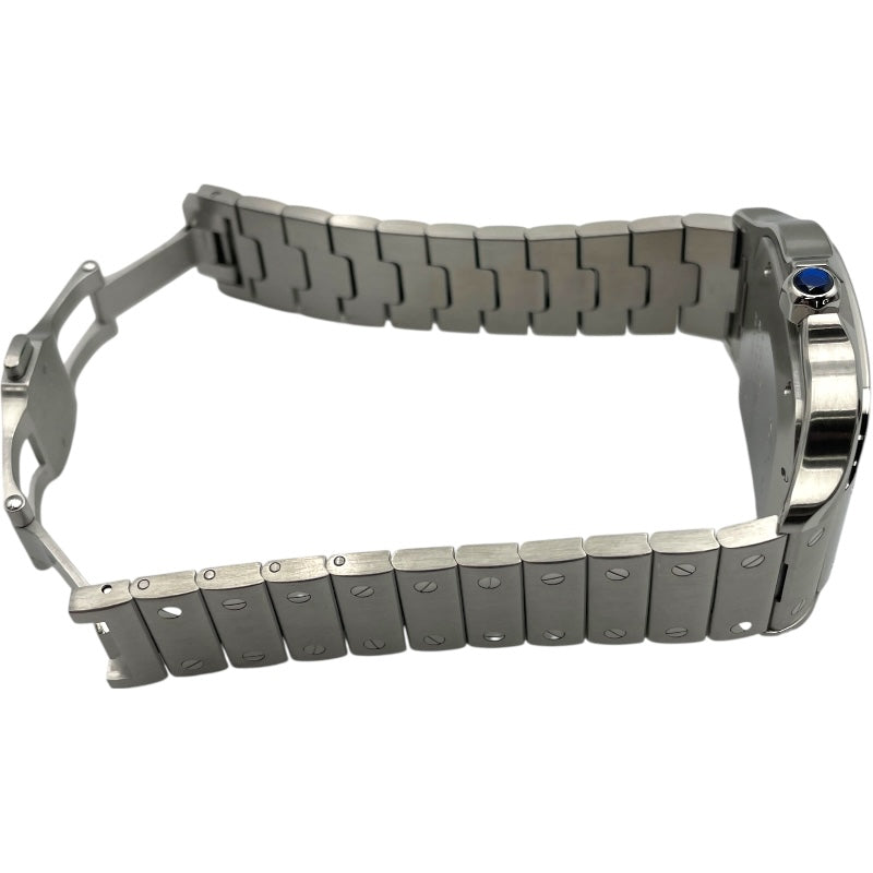 カルティエ Cartier サントス ドゥ カルティエ LM WSSA0009 ホワイト SS メンズ 腕時計
