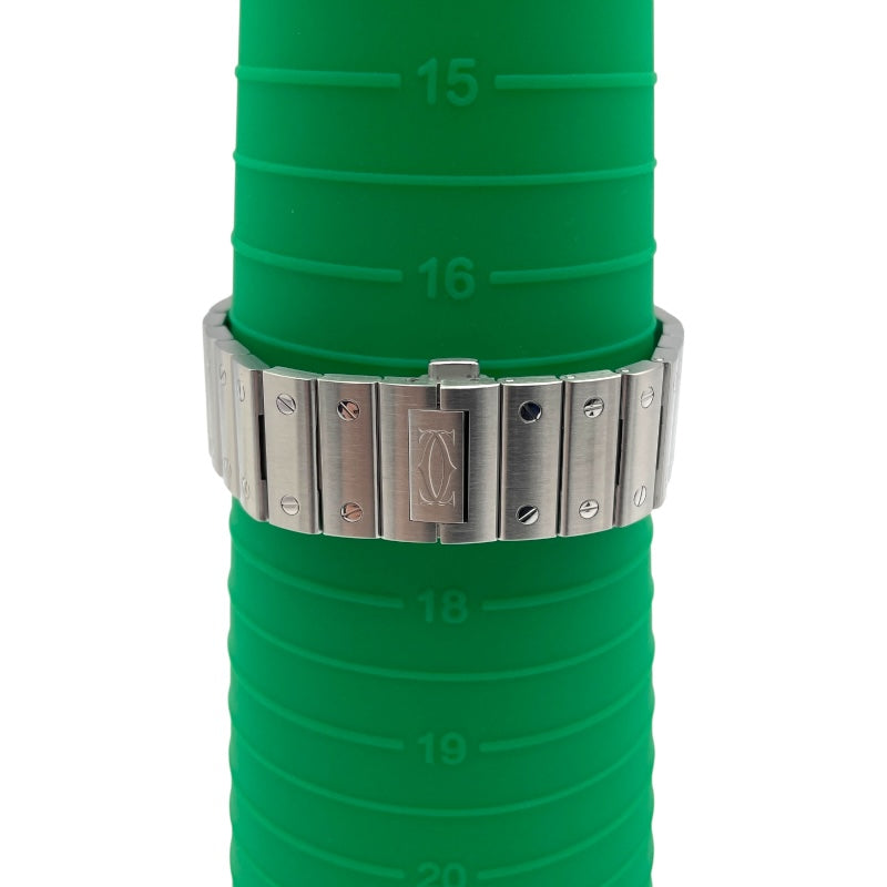 カルティエ Cartier サントス ドゥ カルティエ LM WSSA0009 ホワイト SS メンズ 腕時計