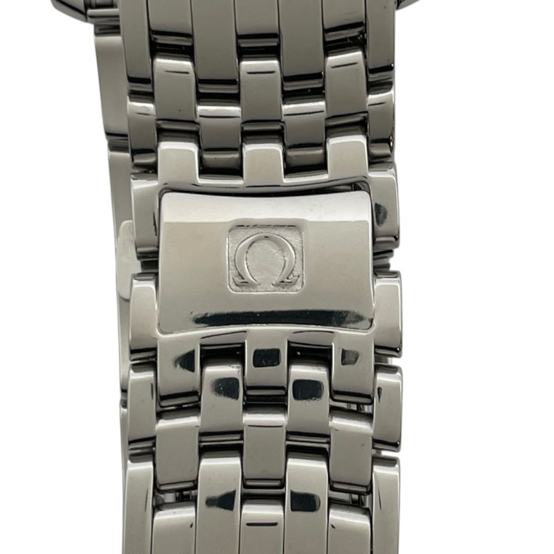 オメガ OMEGA デビル プレステージ コーアクシャル 424.10.37.20.03.001 ブルー SS 自動巻き メンズ 腕時計