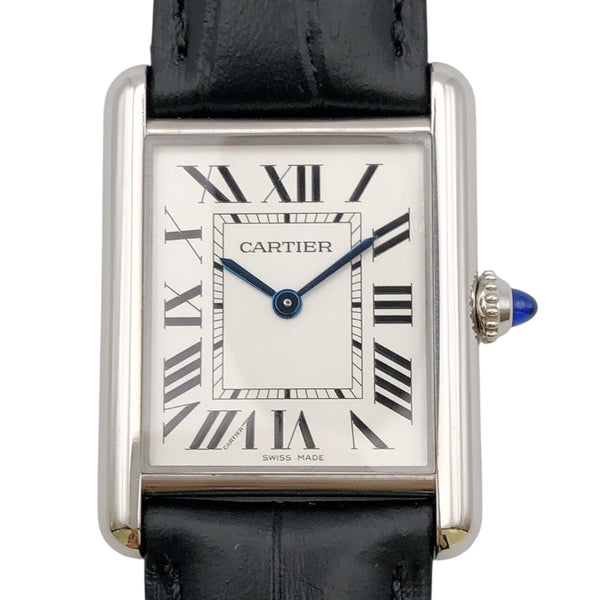 カルティエ Cartier タンク マスト SM WSTA0041 シルバー SS ユニセックス 腕時計