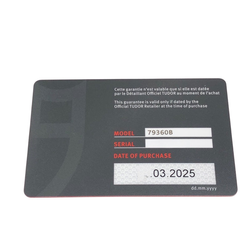 チューダー/チュードル TUDOR ブラックベイ クロノ ブティック限定 79360B ブルー SS メンズ 腕時計