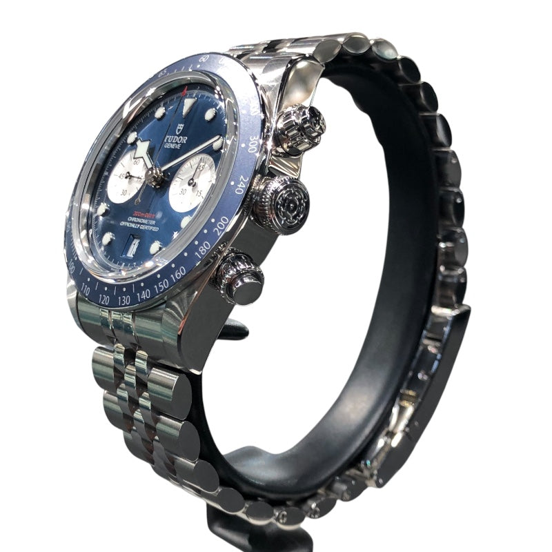 チューダー/チュードル TUDOR ブラックベイ クロノ ブティック限定 79360B ブルー SS メンズ 腕時計