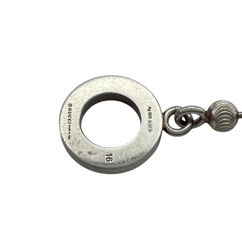 グッチ GUCCI ラリアットブレス シルバー Ag925 ジュエリー