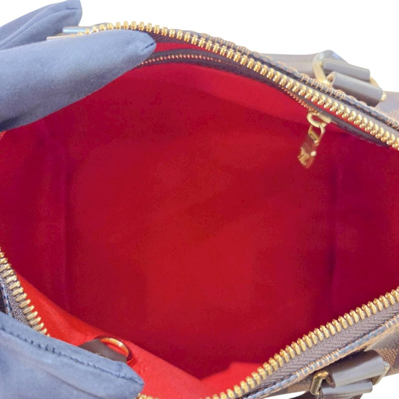 ルイ・ヴィトン LOUIS VUITTON スピーディー・バンドリエール25 N41368 ブラウン ダミエ レディース ボストンバッグ