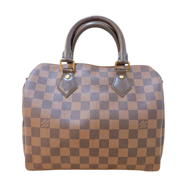 ルイ・ヴィトン LOUIS VUITTON スピーディー・バンドリエール25 N41368 ブラウン ダミエ レディース ボストンバッグ