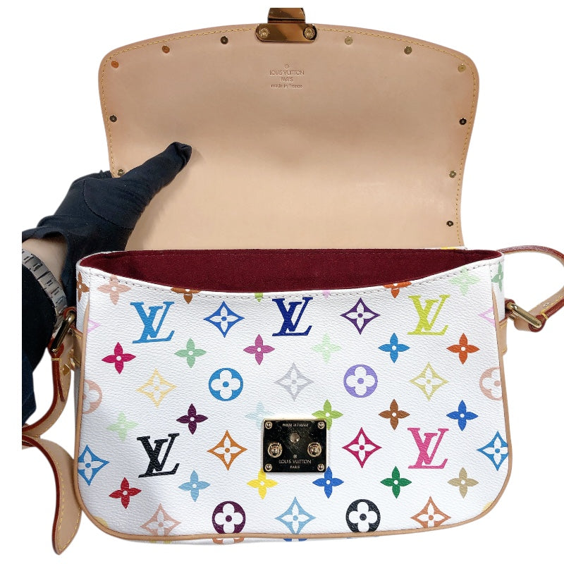 ルイ・ヴィトン LOUIS VUITTON ソローニュ M92661 ブロン モノグラム・マルチカラーキャンバス レディース ショルダーバッグ