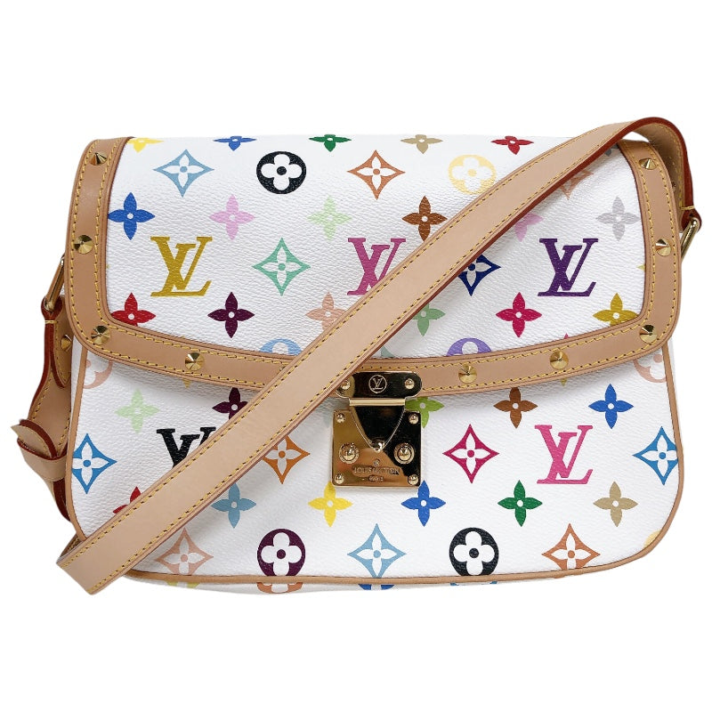 ルイ・ヴィトン LOUIS VUITTON ソローニュ M92661 ブロン モノグラム・マルチカラーキャンバス レディース ショルダーバッグ
