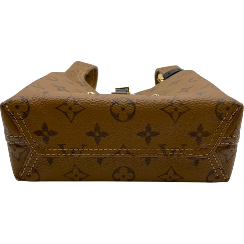 LOUIS VUITTON ルイヴィトン モノグラムリバース アトランティスBB ハンドバッグ ブラウン PVC M46816 ICタイプ ルイ・ヴィトン LOUIS VUITTON アトランティスBB M46816 ブラウン
