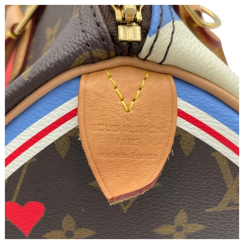 ルイ・ヴィトン LOUIS VUITTON スピーディ・バンドリエール30 M57451 ブラウン モノグラム・ゲームオンコレクション レディース ボストンバッグ