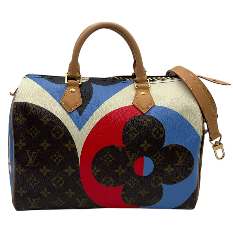 ルイ・ヴィトン LOUIS VUITTON スピーディ・バンドリエール30 M57451 ブラウン モノグラム・ゲームオンコレクション レディース ボストンバッグ