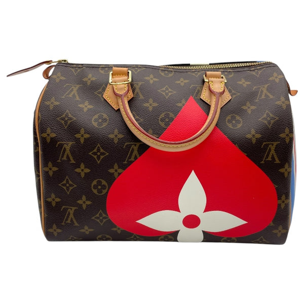 ルイ・ヴィトン LOUIS VUITTON スピーディ・バンドリエール30 M57451 ブラウン モノグラム・ゲームオンコレクション レディース ボストンバッグ