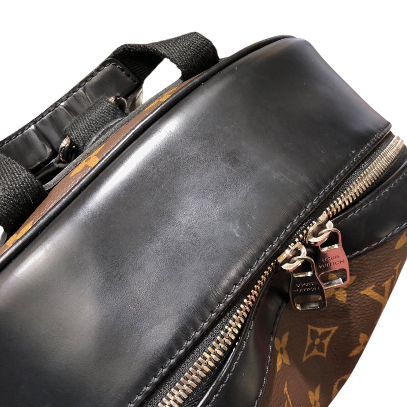 ルイ・ヴィトン LOUIS VUITTON ジョッシュ M45349 ブラウン モノグラム・マカサー メンズ リュック・デイパック