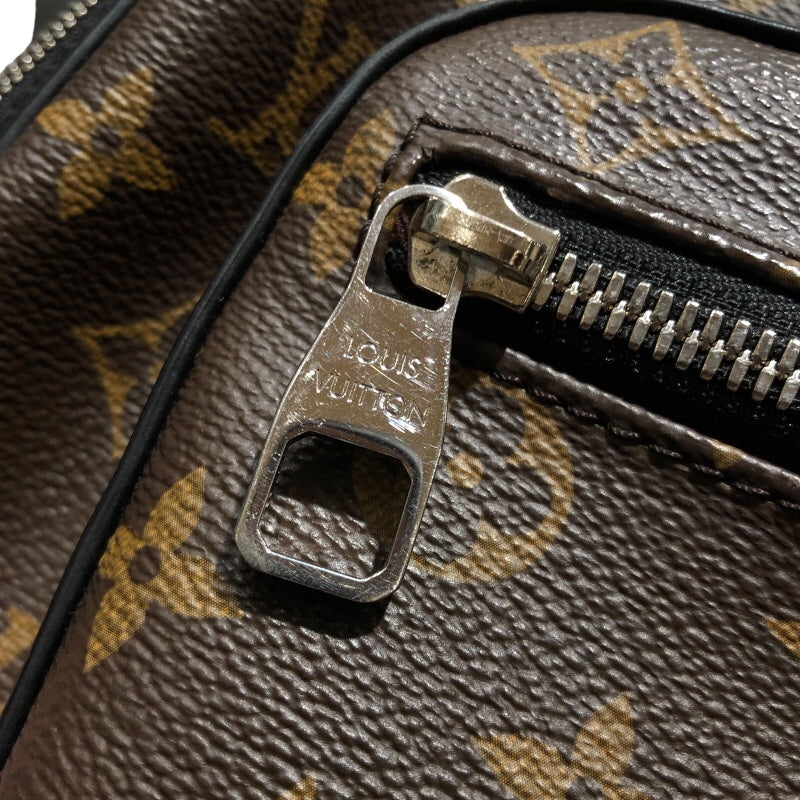 ルイ・ヴィトン LOUIS VUITTON ジョッシュ M45349 ブラウン モノグラム・マカサー メンズ リュック・デイパック