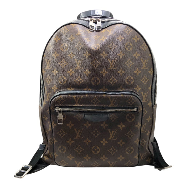 ルイ・ヴィトン LOUIS VUITTON ジョッシュ M45349 ブラウン モノグラム・マカサー メンズ リュック・デイパック