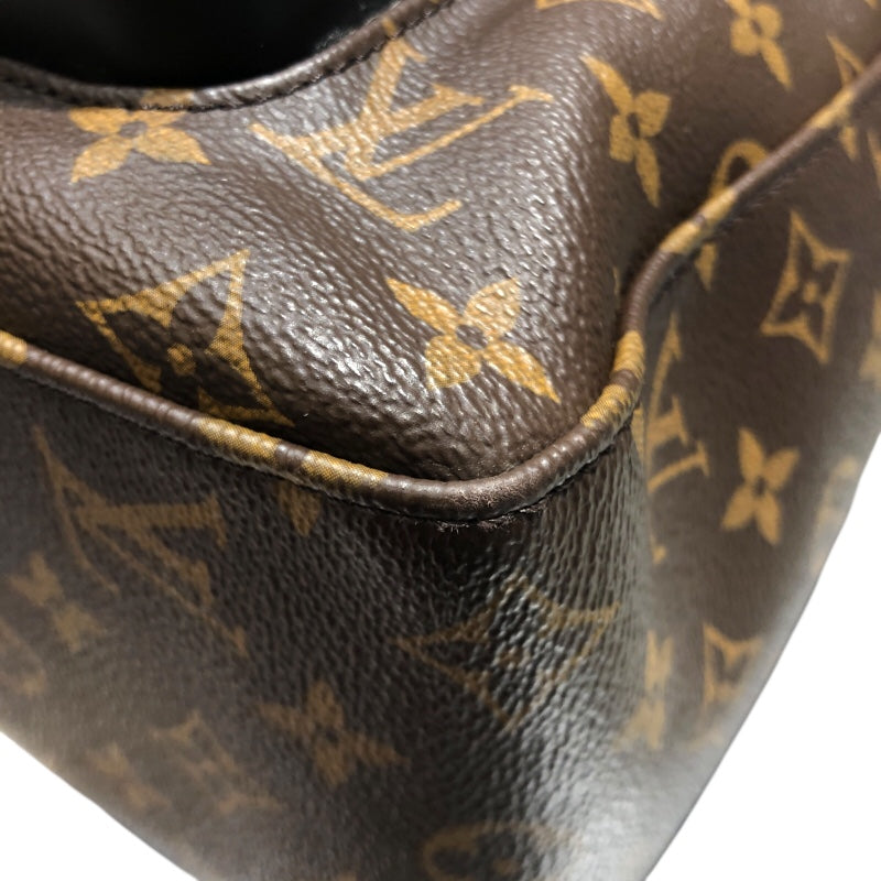 ルイ・ヴィトン LOUIS VUITTON ジョッシュ M45349 ブラウン モノグラム・マカサー メンズ リュック・デイパック
