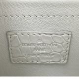 ルイ・ヴィトン LOUIS VUITTON ソフトトランクミニ N98495 ホワイト クロコマット メンズ ショルダーバッグ