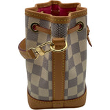 ルイ・ヴィトン LOUIS VUITTON ナノノエ N40511 ホワイト ダミエ レディース ショルダーバッグ