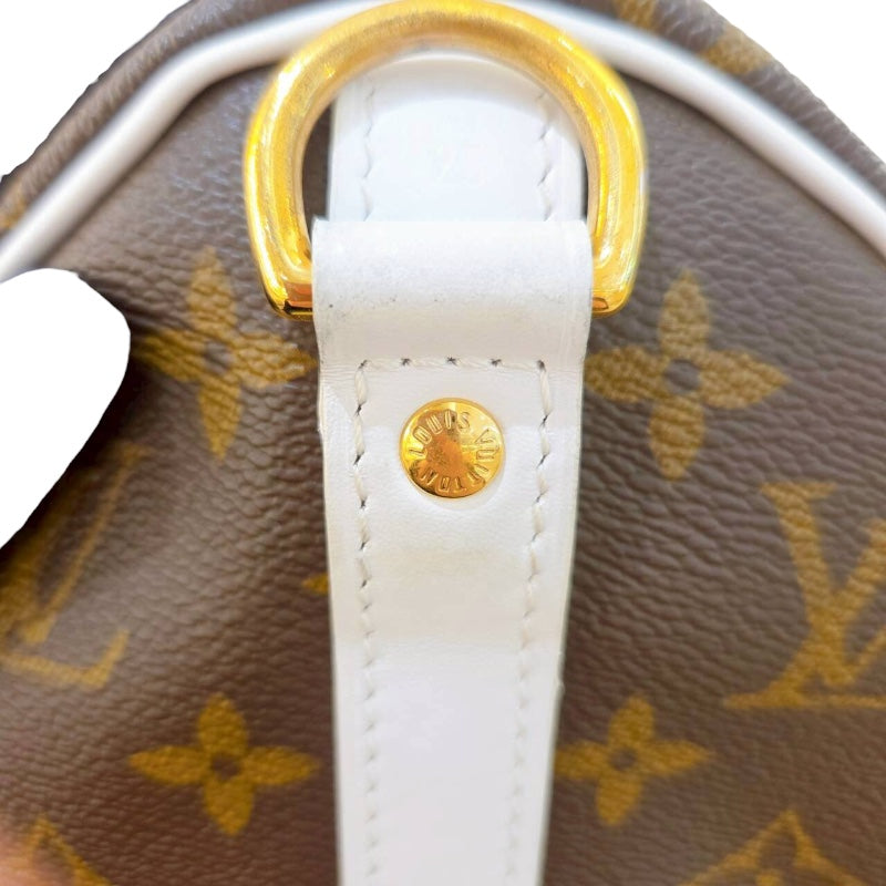 ルイ・ヴィトン LOUIS VUITTON スピーディー・バンドリエール25 M20754 モノグラム/ホワイト モノグラムキャンバス レディース ボストンバッグ
