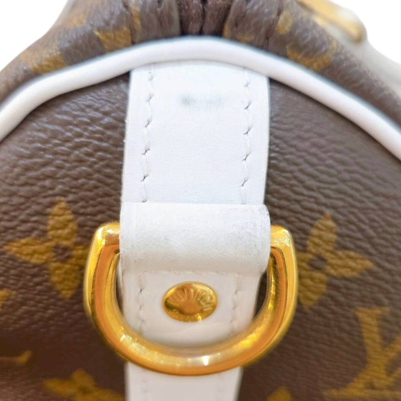 ルイ・ヴィトン LOUIS VUITTON スピーディー・バンドリエール25 M20754 モノグラム/ホワイト モノグラムキャンバス レディース ボストンバッグ