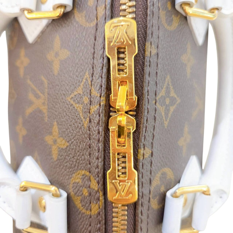 ルイ・ヴィトン LOUIS VUITTON スピーディー・バンドリエール25 M20754 モノグラム/ホワイト モノグラムキャンバス レディース ボストンバッグ