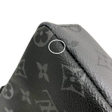 ルイ・ヴィトン LOUIS VUITTON ダブル フォンポーチ M81321 ブラック/グレー モノグラム・エクリプス リバース キャンバス メンズ ショルダーバッグ