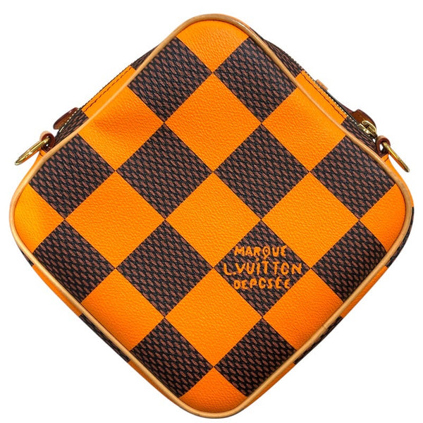 ルイ・ヴィトン LOUIS VUITTON チェス・メッセンジャー N40548 ボルケーノオレンジ ポップキャンバス レディース メッセンジャーバッグ