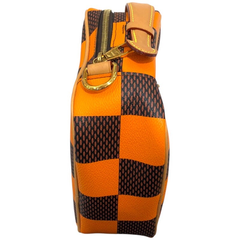 ルイ・ヴィトン LOUIS VUITTON チェス・メッセンジャー N40548 ボルケーノオレンジ ポップキャンバス レディース メッセンジャーバッグ