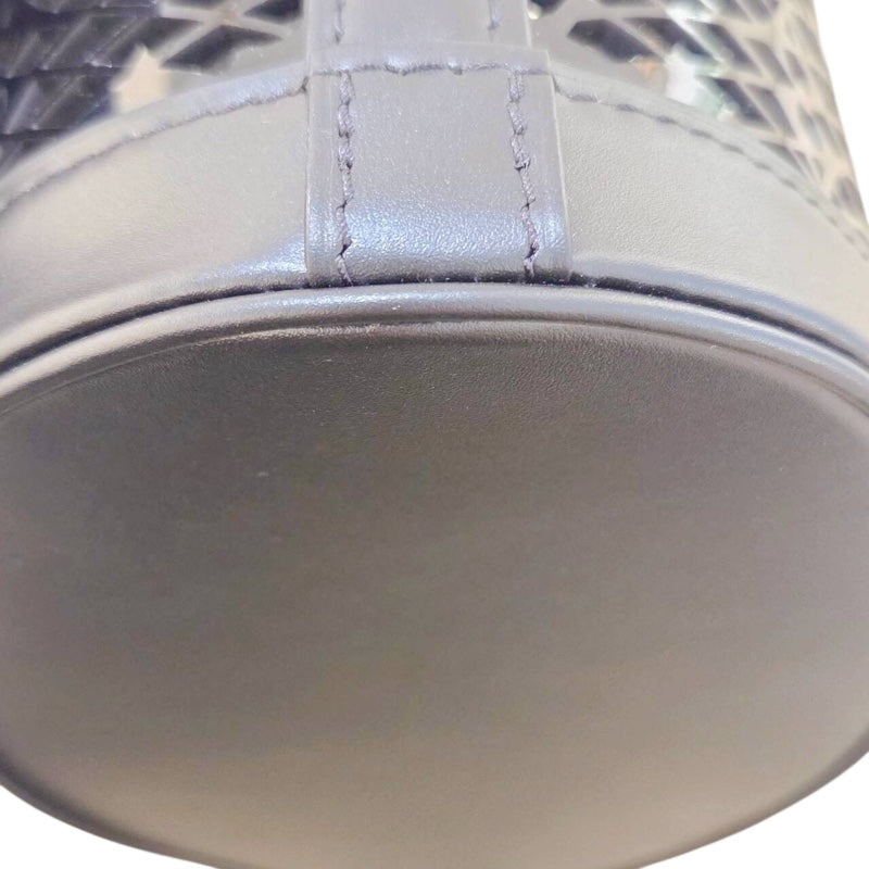 ルイ・ヴィトン LOUIS VUITTON レースバケットPM M20352 ブラック モノグラムレースレザー レディース トートバッグ