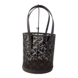 ルイ・ヴィトン LOUIS VUITTON レースバケットPM M20352 ブラック モノグラムレースレザー レディース トートバッグ