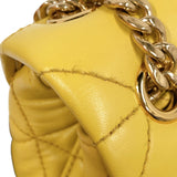 プラダ PRADA スペクトラムスモール １BD233 イエロー レザー レディース ショルダーバッグ